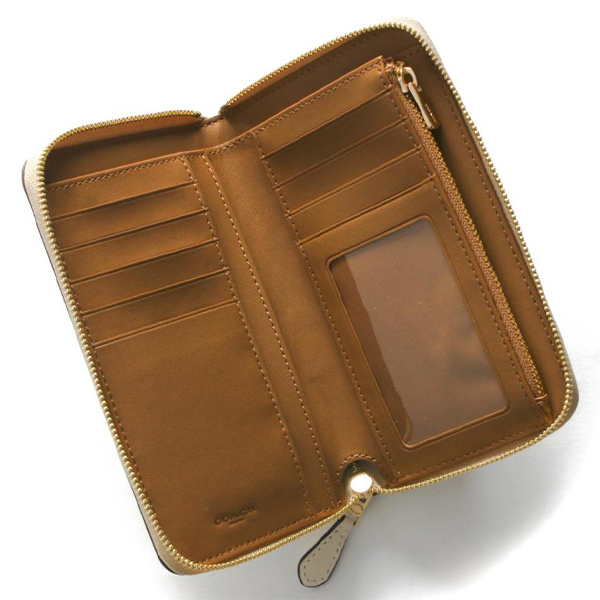 新品未使用*タグ付きCOACH 長財布シグネチャーチェリーラウンドファスナー 新品未使用*タグ付きCOACH 長財布シグネチャーチェリーラウンド