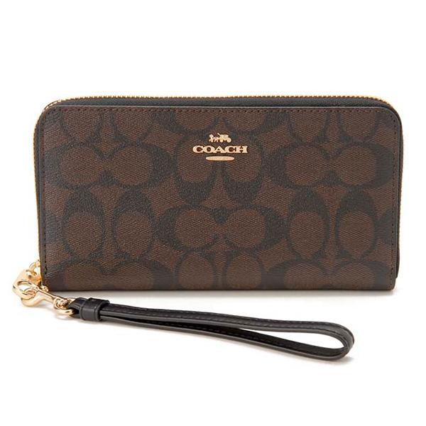 【美品】COACH シグネチャー ラウンドファスナー COACH シグネチャー ラウンドファスナー長財布7187992700｜Yahoo