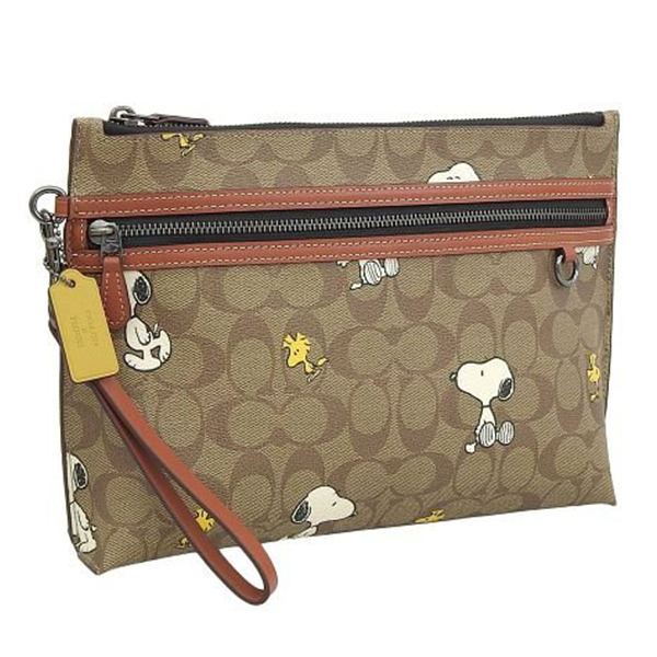 COACH PEANUTS バッグ COACH X PEANUTS SNOOPY mini POUCH from Japan | eBay