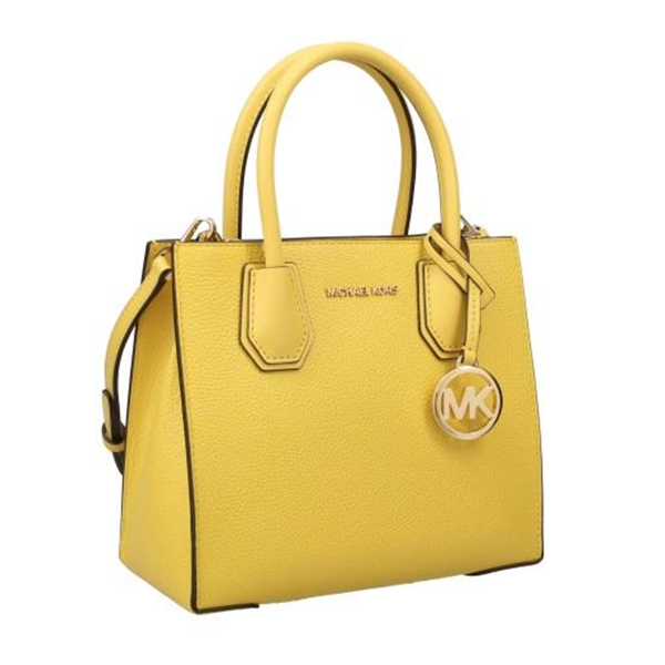 小物 MICHEAL KORS Manhattan Small Crackled Metallic Leather Crossbody Bag