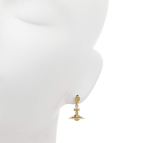 ★Vivienne Westwood★ [Vivienne Westwood] Babes Earrings 620 New Petite Orb Earrings in GOLD | Vivienne Westwood®