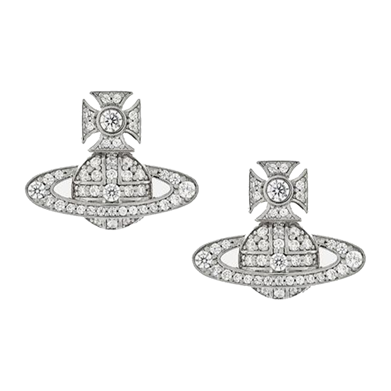 Vivienne Westwood Women's Earrings 62010035P102 Platinum x