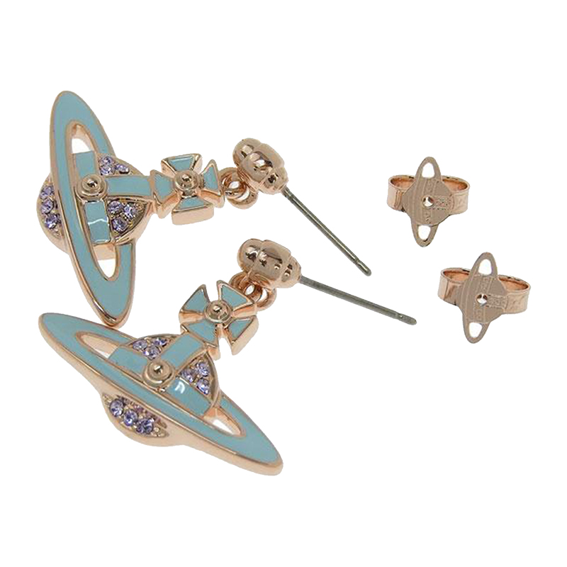 Vivienne Westwood Women's Earrings 6202014L02G191 Pink Gold