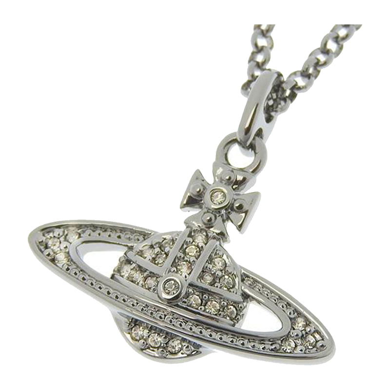 た*ょ様 極美品✨【完売品】Vivienne Westwood ギャラクシー バ Vivienne Westwood Pendant Necklace 63020104S108 Ruthenium