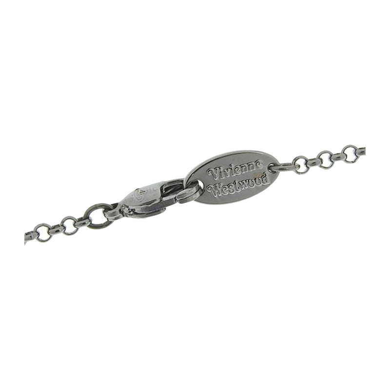 Vivienne Westwood Pendant Necklace 63020104S108 Ruthenium