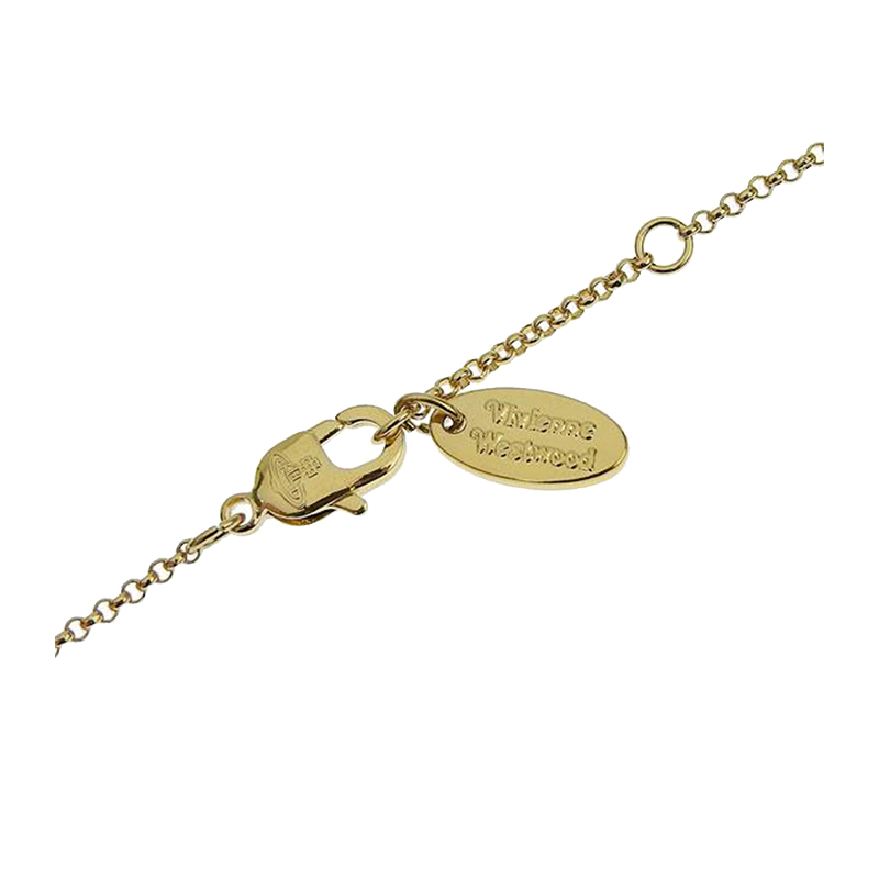 1号仓-VivienneWestwood西太后女士项链6302039U02R517 金色x蓝