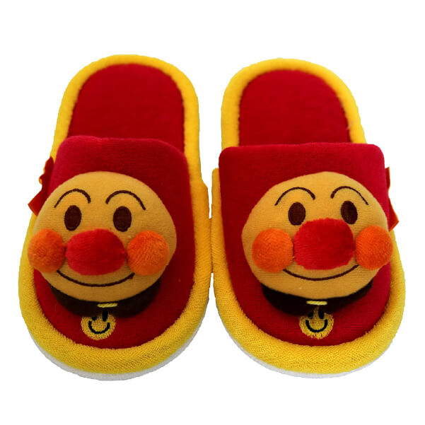 アンパンマン 子供用スリッパ アンパンマン レッド マスコット付 14 16cm 驚安の殿堂 ドン キホーテ