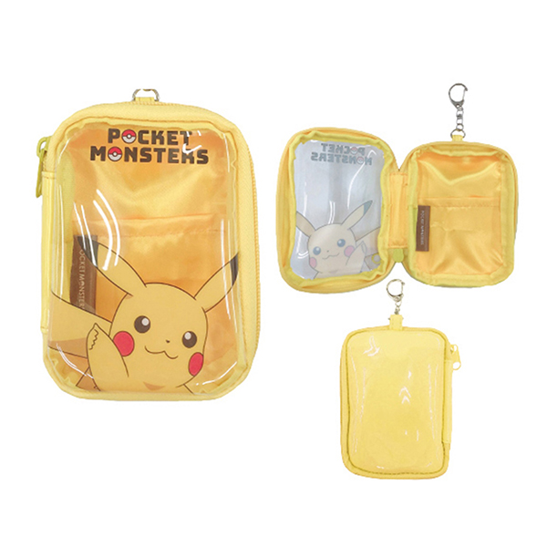 Pokemon small storage bag Pikachu (new) 1 piece-DONKI
