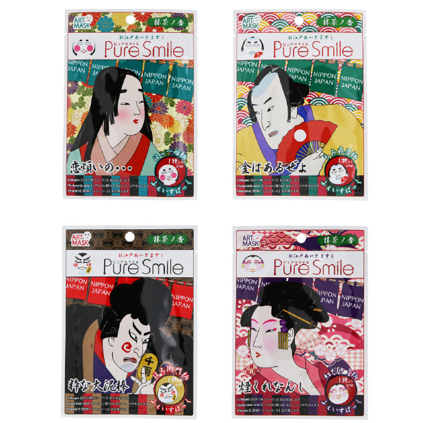 Oedo Art Mask, BOX of 4 Set-DONKI Official Online Store｜Buy