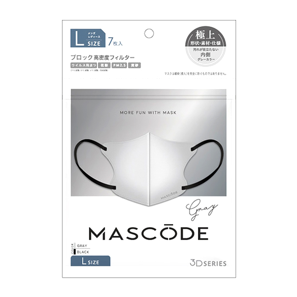 SUNSMILE MASCODE Anti-PM2.2 Anti-Pollen Three-dimensional 3D