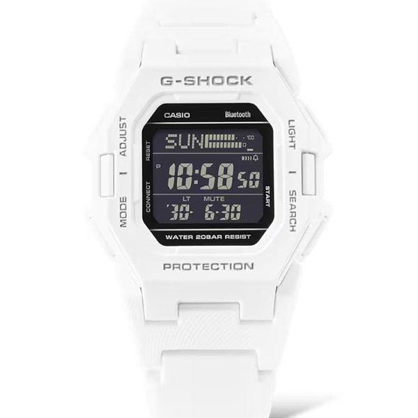 CASIO G-SHOCK mini ホワイト CASIO G-SHOCK series step monitoring men's electronic dial