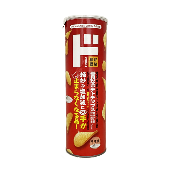 契約神ヘラデッキ　　うすしおポテチ 情熱価格 キャニスターポテトチップス うすしお150g-驚安の殿堂