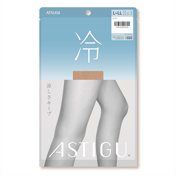 ATSUGI [Cool] Cool Thin Pantyhose L-LL Fair Skin Tone (378
