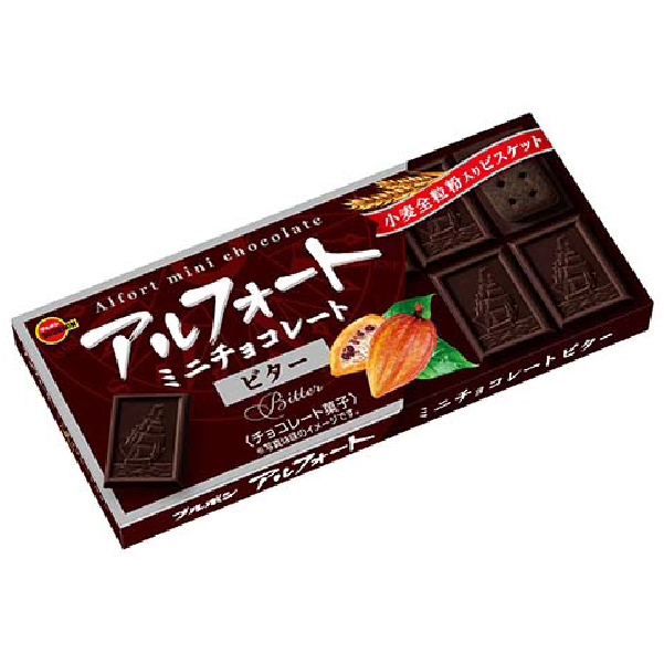 ブルボン アルフォートミニチョコレート ブラック-驚安の殿堂