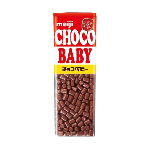 休売中】180円 明治 32gチョコベビー [1箱 10個入]：駄菓子,お
