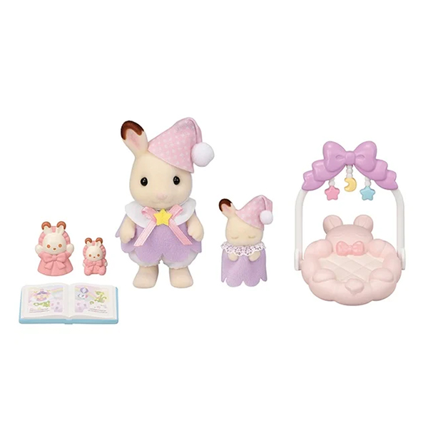 【激希少品】平成レトロ くりいむぱふい creampuffyうさぎ ミニお道具箱 PAPUPI 三つ折り財布 デニム うさぎ缶バッジ付き 平成女児 y2k