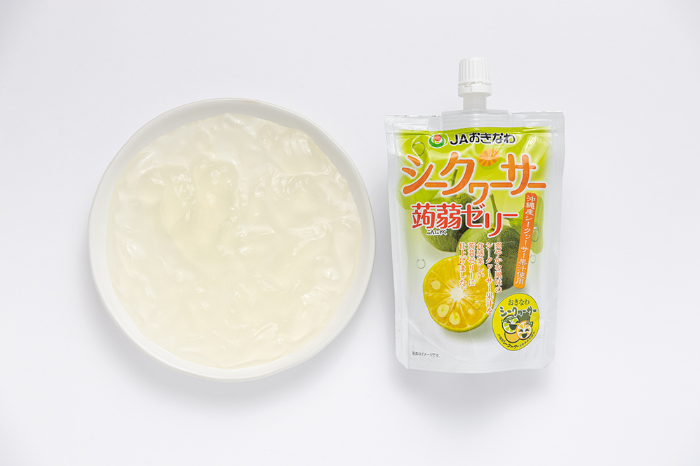 JA Okinawa Konnyaku Jelly Okinawa Lime flavor 130g-DONKI