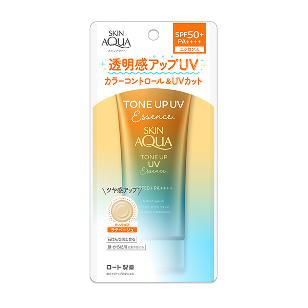 スキンアクア トーンアップUVエッセンスラテベージュ80g-驚安