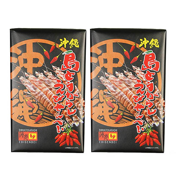 島とうがらしえびせんべい（小）18枚入 2個セット-DONKI