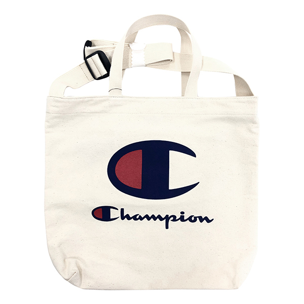 Champion 2wayトートバッグ アイボリー 驚安の殿堂 ドン キホーテ